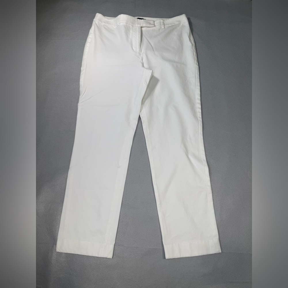 Talbots Women's High-Waist Straight Leg Pants
